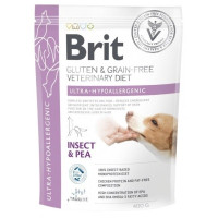 Сухой корм для собак Brit GF VetDiets Ultra-hypoallergenic с насекомыми 400 г (8595602559596)