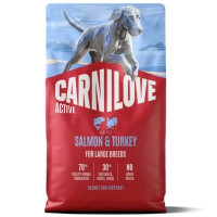 Сухий корм для собак Carnilove Active Salmon & Turkey Large Breed 4 кг (8595602581320)