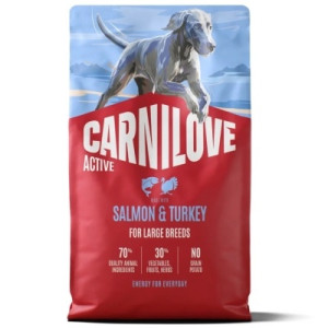 Сухий корм для собак Carnilove Active Salmon &amp; Turkey Large Breed 4 кг (8595602581320)