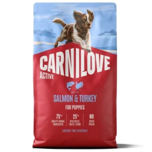 Сухий корм для собак Carnilove Active Salmon &amp; Turkey Puppy 4 кг (8595602581368)