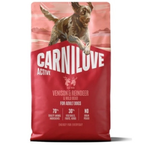 Сухий корм для собак Carnilove Active Venison &amp; Reindeer &amp; Wild Boar Active Adults 4 кг (8595602581207)