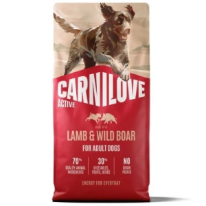 Сухой корм для собак Carnilove Active Lamb &amp; Wild Boar 12 кг (8595602581139)