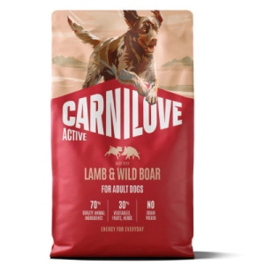 Сухой корм для собак Carnilove Active Lamb &amp; Wild Boar 4 кг (8595602581122)