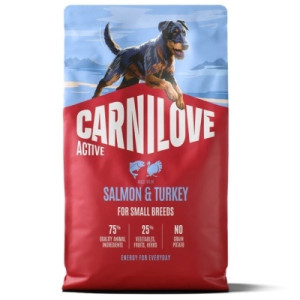 Сухий корм для собак Carnilove Active Salmon &amp; Turkey Small Breed 4 кг (8595602581283)