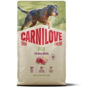 Сухий корм для собак Carnilove True Fresh Duck Small Breed 4 кг (8595602581917)