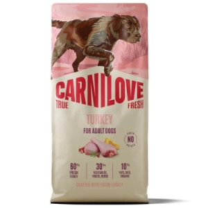 Сухий корм для собак Carnilove True Fresh Turkey 12 кг (8595602581849)