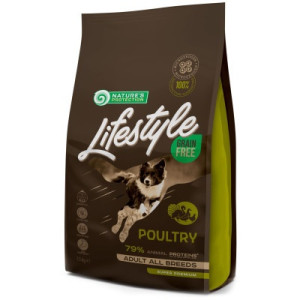 Сухой корм для собак Nature's Protection Lifestyle Grain Free Poultry Adult All Breeds 1.5 кг (NPLS45675)