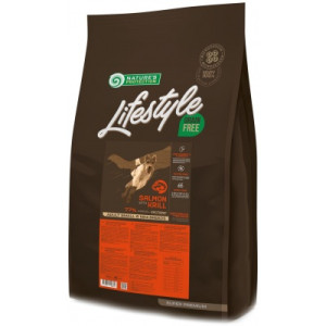 Сухой корм для собак Nature's Protection Lifestyle Grain Free Salmon, krill Adult Small&amp;Mini 10 кг (NPLS45681)