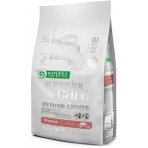 Сухой корм для собак Nature's Protection Superior Care White Dogs Grain Free Starter 1.5 кг (NPSC45669)