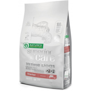 Сухой корм для собак Nature's Protection Superior Care White Dogs Grain Free Starter 10 кг (NPSC45670)