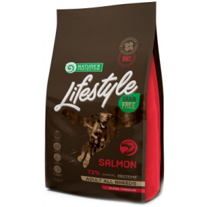 Сухой корм для собак Nature's Protection Lifestyle Grain Free Salmon Adult All Breeds 1.5 к (NPLS45677)