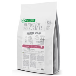 Сухой корм для собак Nature's Protection Superior Care White Dogs Grain Free White Fish Junior All Sizes 17 кг (NPSC47646)