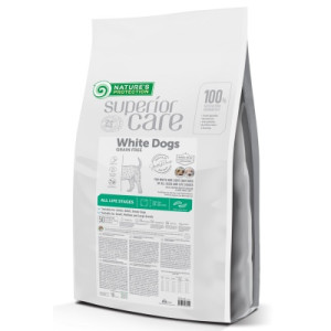 Сухой корм для собак Nature's Protection Superior Care White Dogs Grain Free Insect All Sizes and Life Stages 10 кг (NPSC47601)