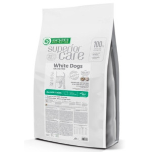 Сухой корм для собак Nature's Protection Superior Care White Dogs Grain Free Insect All Sizes and Life Stages 17 кг (NPSC47647)