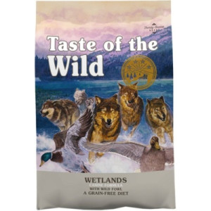 Сухий корм для собак Taste of the Wild Wetlands Canine Formula з качкою та перепілкою 2 кг (0074198612192)