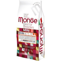 Сухой корм для собак Monge Dog Bwild Gr. Free Mini утка 15 кг (8009470004688)