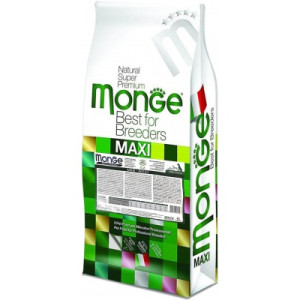 Сухой корм для собак Monge Dog Maxi Adult со вкусом курицы и рису 15 кг (8009470006132)