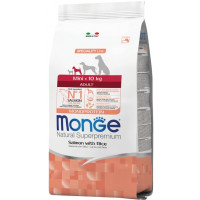 Сухой корм для собак Monge Dog Mini Adult лосось, рис 7.5 кг (8009470011587)