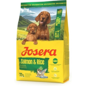 Сухий корм для собак Josera Mother &amp; Puppy Salmon &amp; Rice All Sizes (Family Plus) 3 кг (4032254787846)