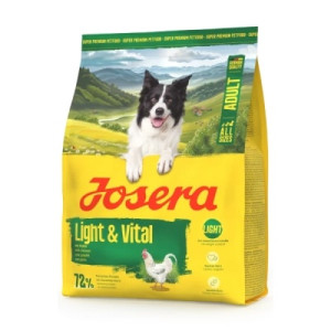 Сухий корм для собак Josera Light &amp; Vital Adult All Sizes 900 г (4032254786078)
