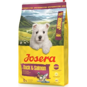 Сухой корм для собак Josera Mini Junior Duck &amp; Salmon 10 кг (4032254785163)