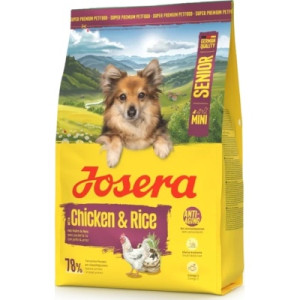 Сухий корм для собак Josera Mini Senior Chicken &amp; Rice 3 кг (4032254787723)
