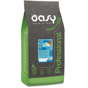 Сухий корм для собак OASY DOG Grain Free Medium/Large риба з яблуком та бататом 18 кг (8053017349411)