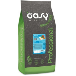 Сухой корм для собак OASY DOG Grain Free Small/Mini рыба с яблоком и бататом 18 кг (8053017349404)