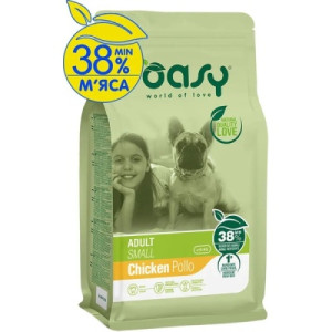 Сухой корм для собак OASY DOG LIFESTAGE Adult Small 3 кг (8053017348902)