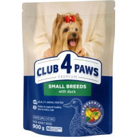 Сухий корм для собак Club 4 Paws Premium для малих порід з качкою 900 г (4820269143159)