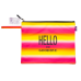 Папка А4 HELLO, 33х26х1 см, структурная иск.кожа, мультиколор (ZB.705505)