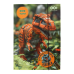 Папка для праці та зошитів DINO, картонна, на гумці А4 (225x316мм), KIDS Line (ZB.14940-11)