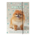 Папка для праці та зошитів DOG, картонна, на гумці А4 (225x316мм), KIDS Line (ZB.14940-22)