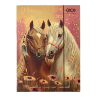 Папка для праці та зошитів HORSES, картонна, на гумці А4 (225x316мм), KIDS Line (ZB.14940-14)