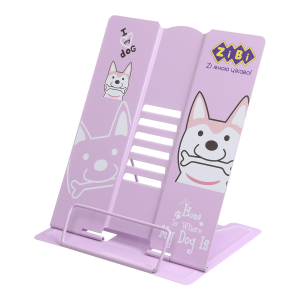 Підставка для книг 270x165x210мм, металева, рожевий ZIBI (ZB.3503-10)