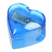 Точилка для карандашей HEART, с контейнером, 1 отв. пластик. корпус, ассорти, KIDS Line ZIBI (ZB.5525)