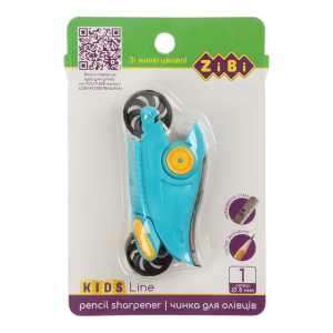 Чинка MOTORCYCLE з контейнером, 1 отв., контейнер, пластик. корпус, KIDS Line ZIBI (ZB.5527-1)