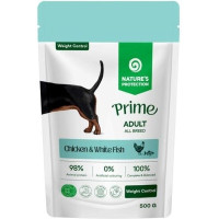 Влажный корм для собак Nature's Protection Prime Weight Control Adult Dogs Chicken and White Fish 500 г (NPPR47954)