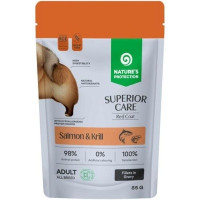 Влажный корм для собак Nature's Protection Superior Care Red Coat Grain Free Adult Salmon and Krill 85 г (NPSC70466)