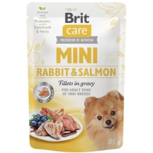 Вологий корм для собак Brit Care Mini для дорослих собак мініатюрних порід (8595602560332)