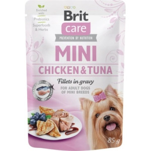 Вологий корм для собак Brit Care Mini для дорослих собак мініатюрних порід (8595602560325)