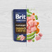Вологий корм для собак Brit Premium Fillets in Gravy Multipack для малих порід філе в соусі Мультипак 12 шт х 85 г (8595602572472)