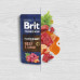 Вологий корм для собак Brit Premium Fillets in Gravy Multipack для малих порід філе в соусі Мультипак 12 шт х 85 г (8595602572472)