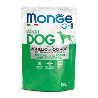 Влажный корм для собак Monge Dog Grill с ягненком и овощами 100 г (8009470013161)