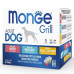 Влажный корм для собак Monge Dog Grill Mix Chicken and Turkey, Beef, Cod Fish 12*100 г (8009470017510)
