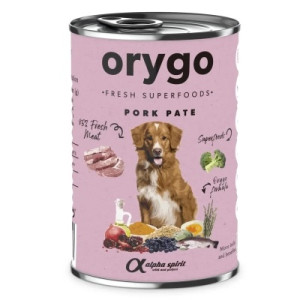 Консервы для собак Orygo Pork with broccoli 400 г (8436586312275/8436586312350)
