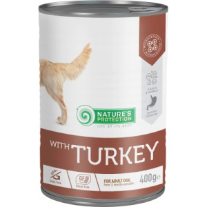 Консервы для собак Nature's Protection with Turkey 400 г (KIK45601)
