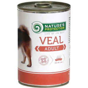 Консервы для собак Nature's Protection Adult Veal 400 г (KIK24629)