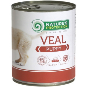 Консервы для собак Nature's Protection Puppy Veal 800 г (KIK45088)