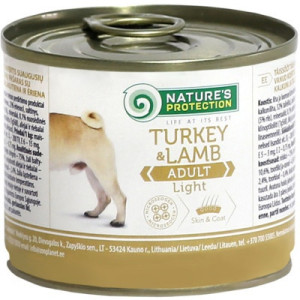 Консервы для собак Nature's Protection Adult Light Turkey&amp;Lamb 200 г (KIK24519)
